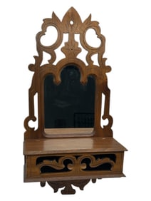 VINTAGE WALL MIRROR 24"