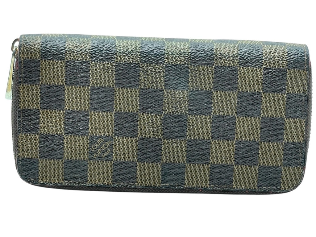 LOUIS VUITTON DAMIER EBENE CANVAS WALLET 7" (1 of 13)