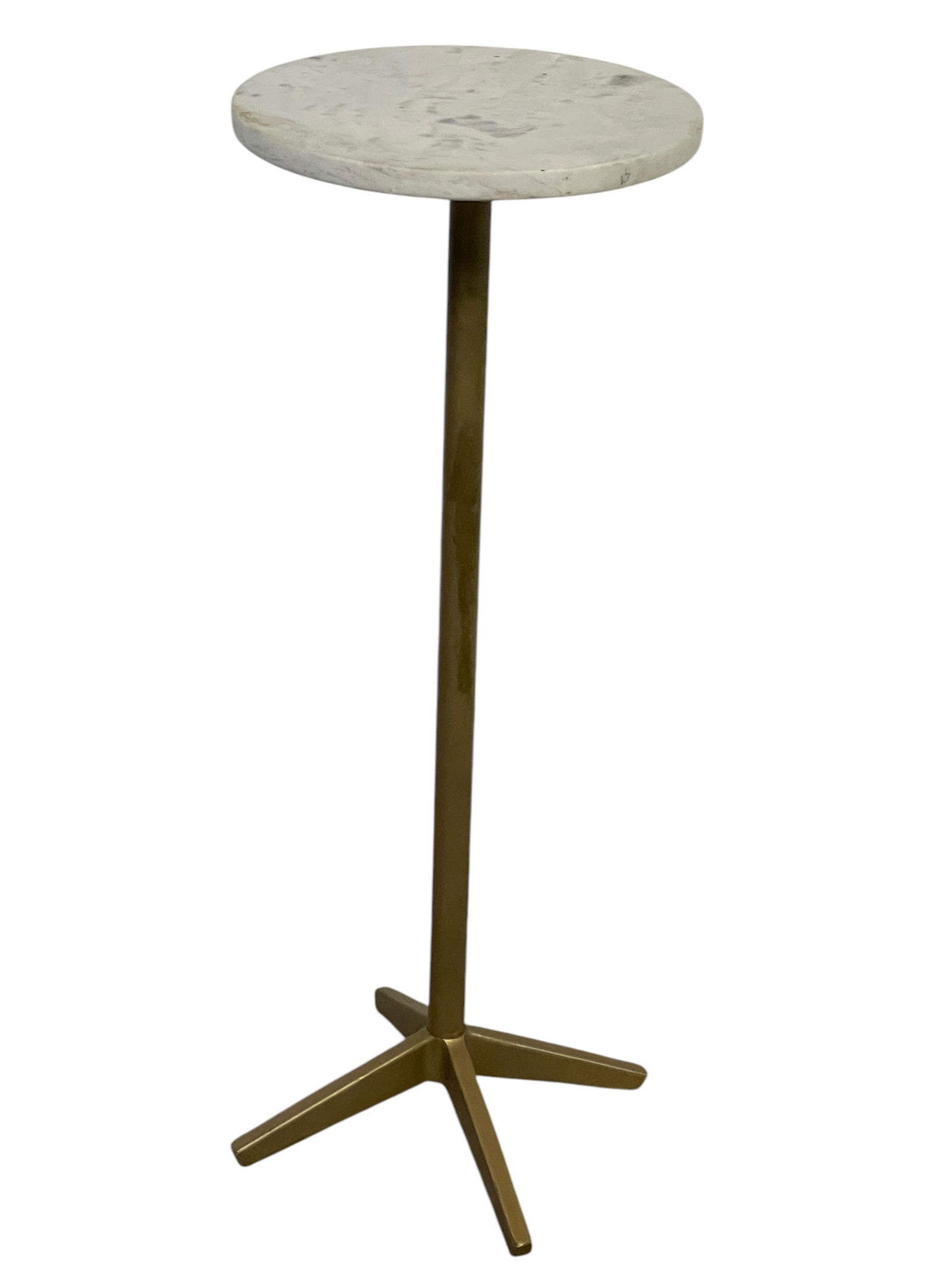 MODERN MARBLE DRINK TABLE 28" (1 of 5)