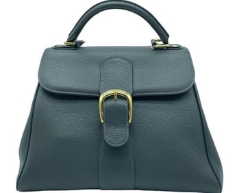 LALO GREY LE BRILLANT STYLE ITALIAN LEATHER BAG