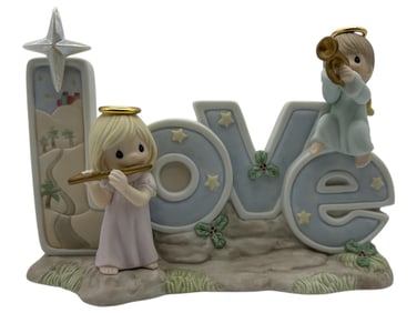 PRECIOUS MOMENTS “LOVE?? ANGEL FIGURINE 6"