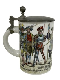 GERMAN BEER STEIN 6"