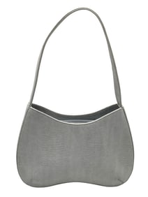 LALO LIZARD EMBOSSED SHOULDER BAG