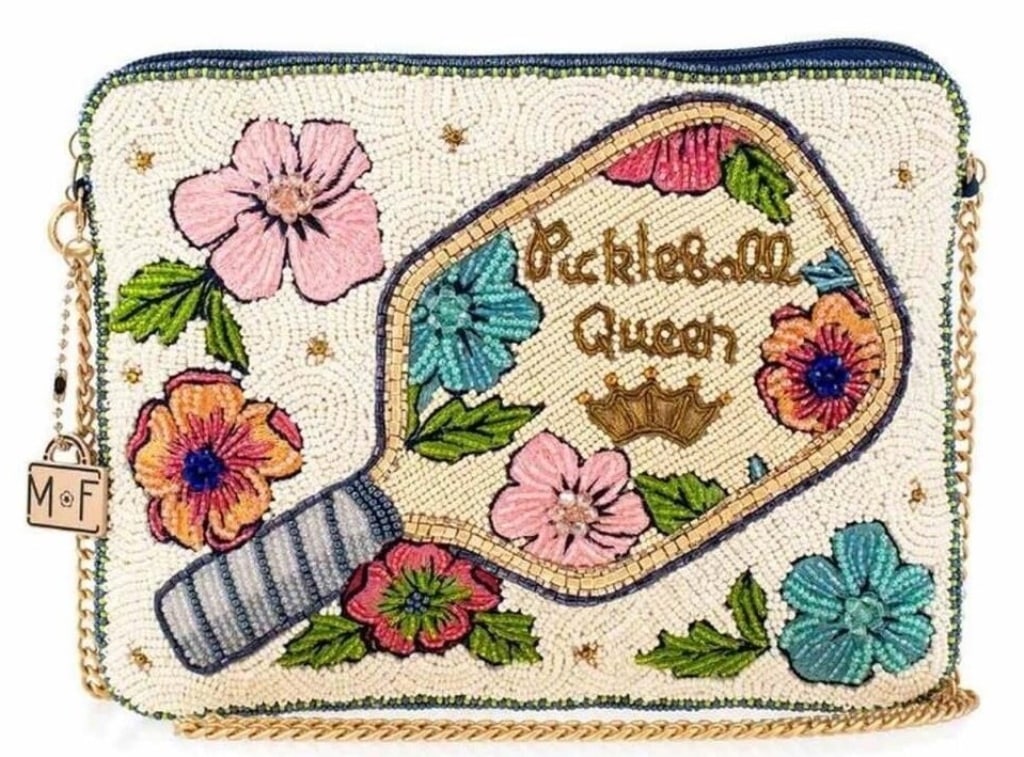 NEW MARY FRANCES PICKLE BALL CROSSBODY HANDBAG (1 of 5)