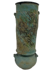 TALL STUDIO ART POTTERY VASE 20"