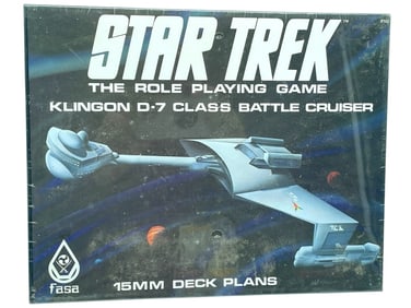 SEALED STAR TREK RELE PLAYING GAME IN BOX