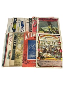 COLLECTION OF 26 VINTAGE SHEET MUSIC COVERS 14"