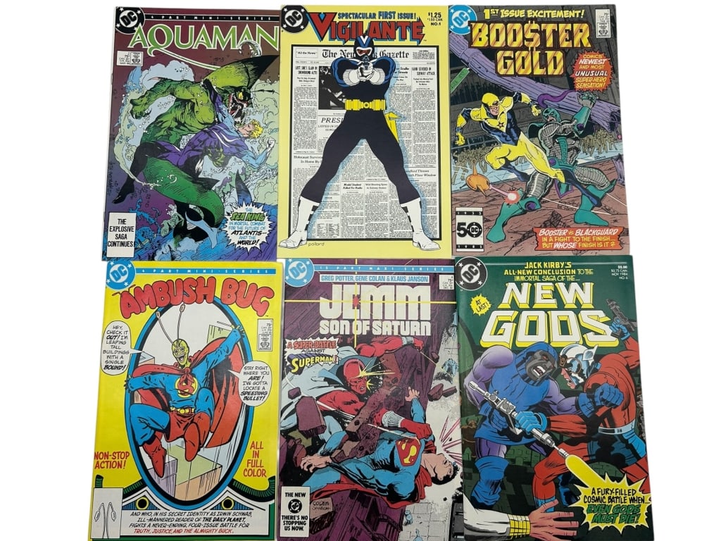 LOT OF 6 DC COMICS (1 of 9)