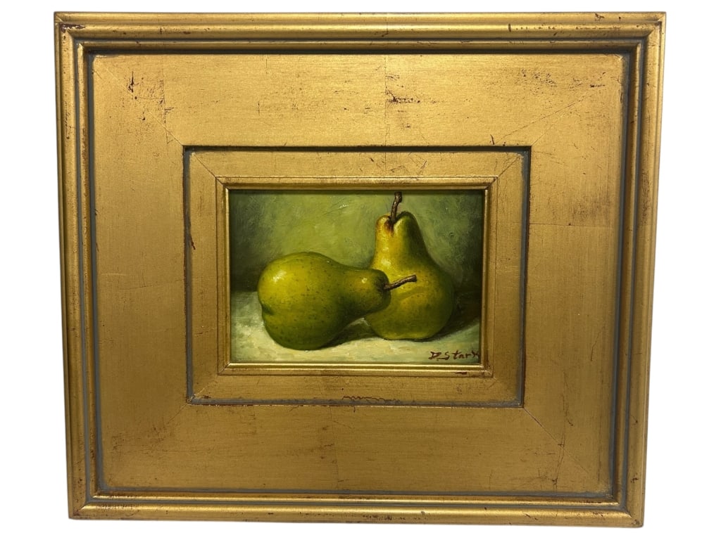 ORIGINAL STILL LIFE OIL PAINTING BY D.STARK 15" (1 of 3)