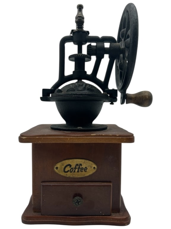 VINTAGE COFFEE GRINDER 10" (1 of 7)