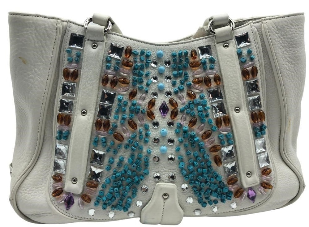 COLE HAAN BEADED HAND BAG (1 of 6)