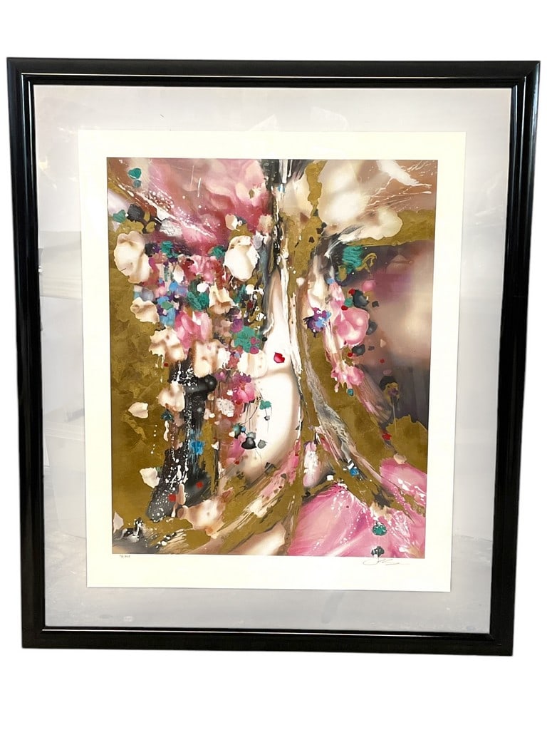 SUZANNE MARIE GOLDEN SERENADE SERIGRAPH PRINT 46" (1 of 7)