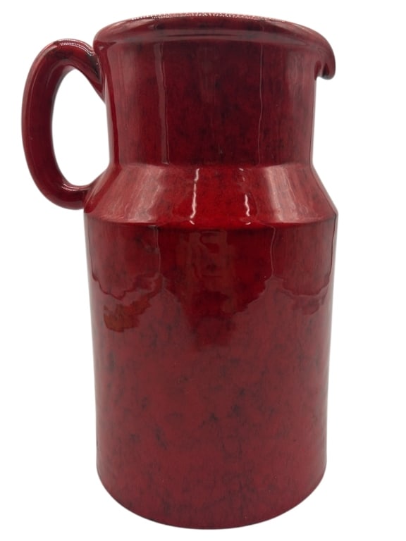 LARGE VINTAGE CERAMIC PITCHER 10" (1 of 5)