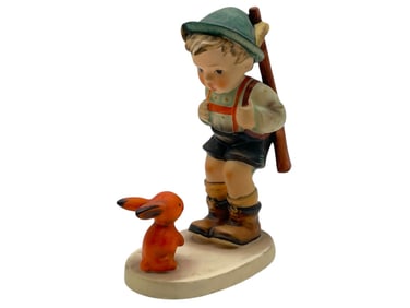 VTG HUMMEL LITTLE BOY WITH RABBIT
