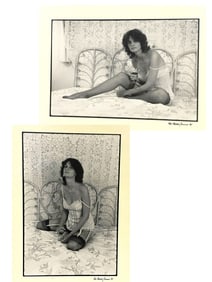 SET OF 2 BLACK AND WHITE PHOTOGRAPHS BY KEN NELSON