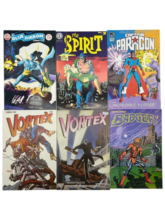 INDIE HEROES & SCI-FI COMICS LOT (1 of 9)