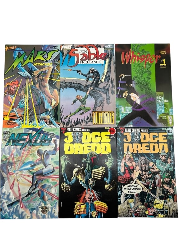INDIE & SCI-FI HEROES COMIC LOT OF 6 (1 of 8)
