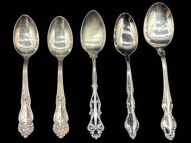 VINTAGE REED & BARTON SILVERPLATE SPOONS 7"