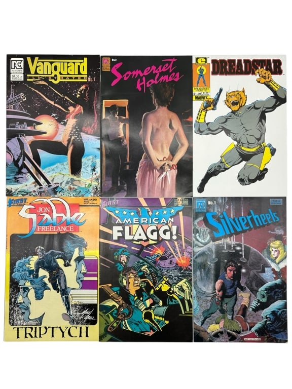 VINTAGE INDIE COMIC LOT OF 6 (1 of 8)