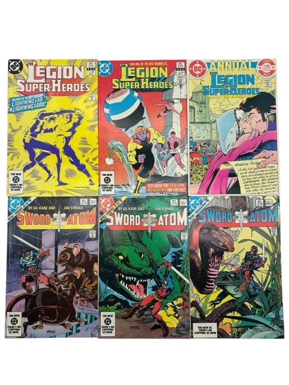 LOT OF 6 DC COMICS (1 of 10)