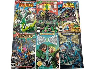 LOT OF 6 DC COMICS