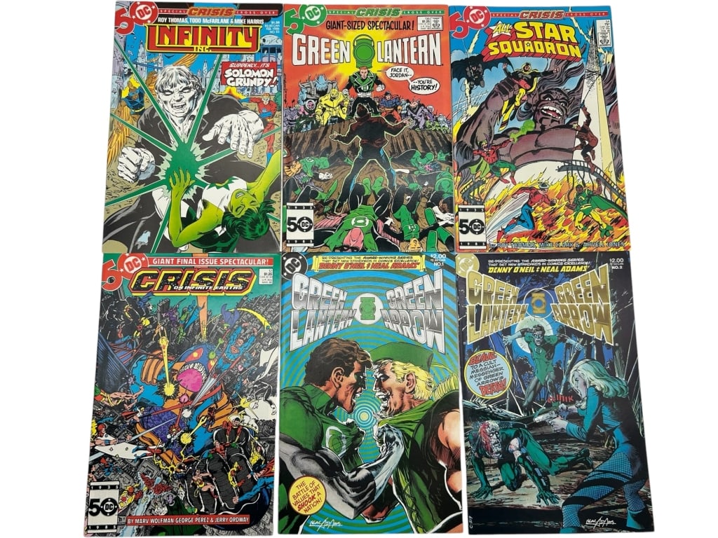 LOT OF 6 DC COMICS (1 of 9)