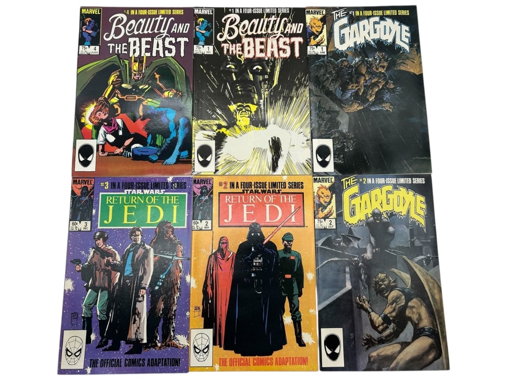 LOT OF 6 VINTAGE MARVEL COMICS (1 of 9)