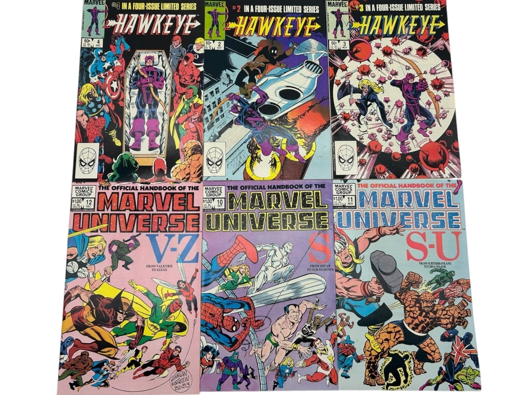 LOT OF 6 MARVEL COMICS (1 of 9)