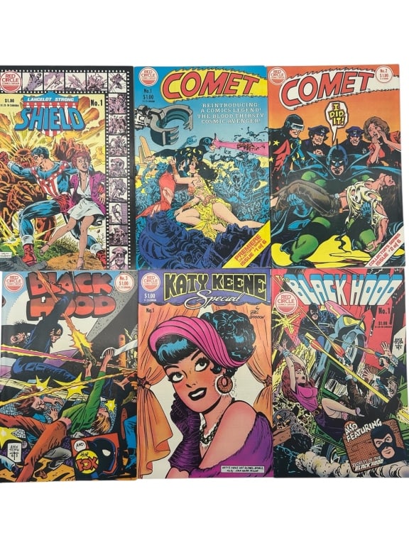 LOT OF 6 INDIE COMICS (1 of 9)