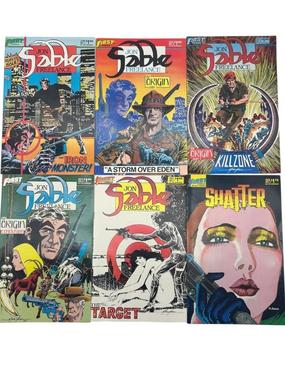 LOT OF 6 VINTAGE INDIE COMICS (1 of 9)