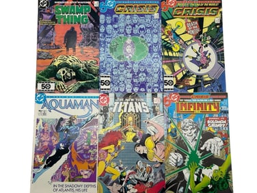 LOT OF 6 VINTAGE DC COMICS