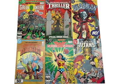 LOT OF 6 VINTAGE DC COMICS