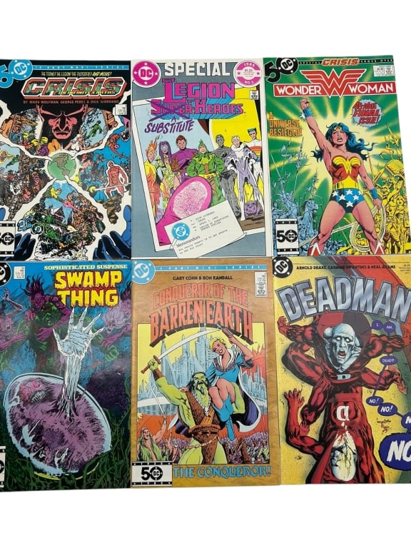 LOT OF 6 VINTAGE DC COMICS (1 of 9)