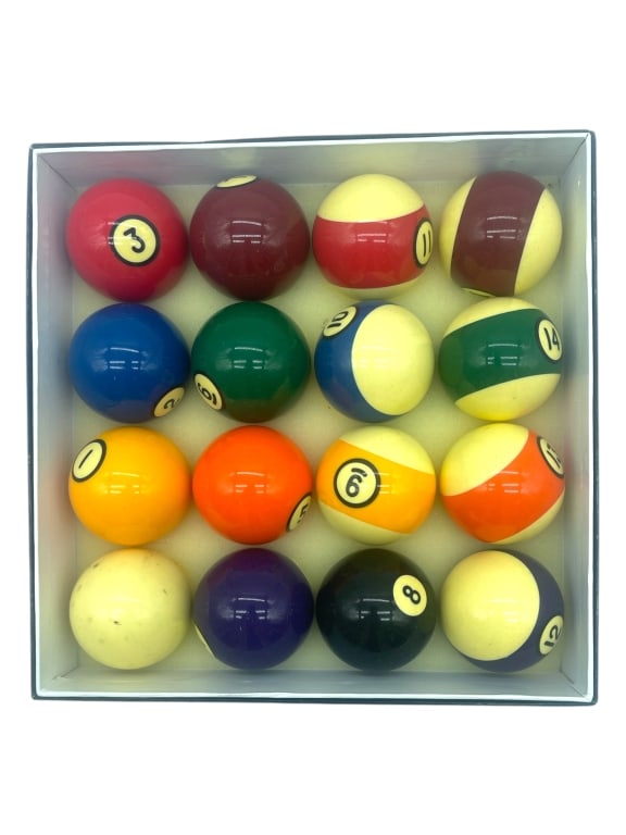 AMBASSADOR PREMIUM BILLIARD BALLS – SET OF 16 (1 of 3)