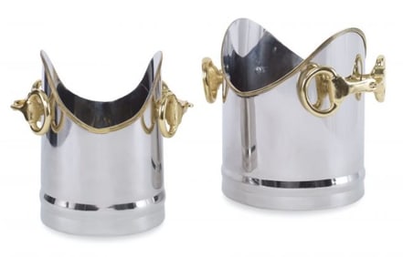 NEW! PAIR OF EQUESTRIAN-STYLE OLIVER CHILLERS