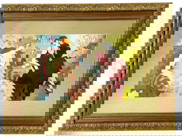 ITZCHAK TARKAY SERIGRAPH PRINT 32"