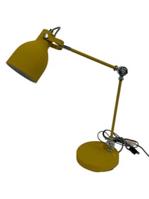 MODERN YELLOW ADJUSTABLE TASK LAMP 20"