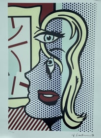 ROY LICHTENSTEIN OFFSET LITHOGRAPH PRINT 19"