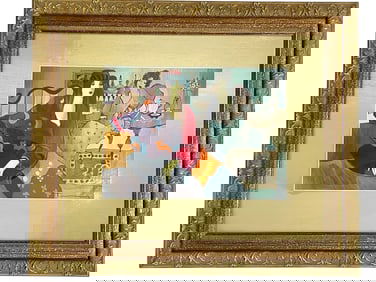 ITZCHAK TARKAY SERIGRAPH PRINT 32"