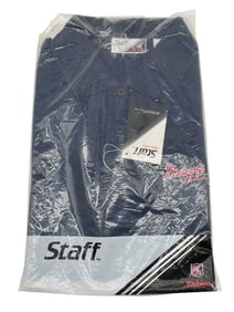 NEW IN BAG ATLANTA BRAVES STAFF SHIRT BY WILSON LG