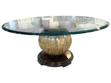 MARGE CARSON MALIBU ROUND DINING TABLE 70"