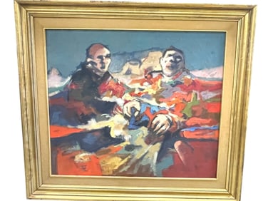 GUIDO MAGGI ORIGINAL OIL ON CANVAS 35"