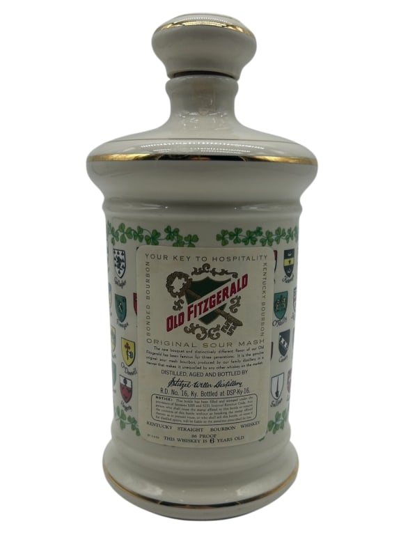 OLD FITZGERALD 1969 STITZEL-WELLERS DECANTER 9" (1 of 8)