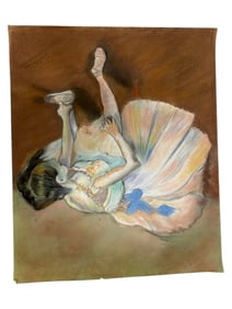 AFTER EDGAR DEGAS BALLERINA STUDY 23"