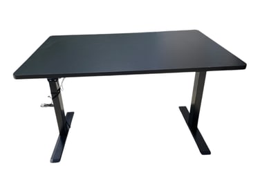 MODERN BLACK ELECTRIC HEIGHT ADJUSTABLE DESK 48"