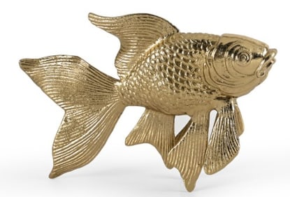 NEW! NEMO GOLD FISH SCULPTURE 8.5"