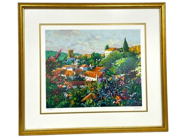 ALEX PEREZ SERIGRAPH HAND SIGNED NUMBERED 26"