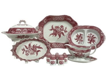 SPODE'S "CAMILLA" COPELAND SERVERWARE SET