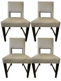 SET OF 4 MODERN CONTEMPORARY DINING CHAIRS