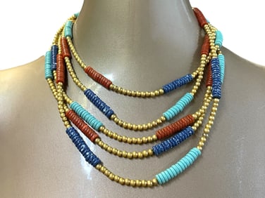 CHAMEAU ET CHAMEAU MMA EGYPTIAN NECKLACE